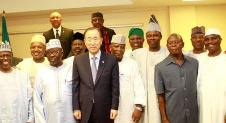 UN Secretary General, Ban Ki-Moon visits Nigeria