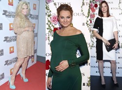 Brzuch do przodu! Seksowne gwiazdy w ciąży