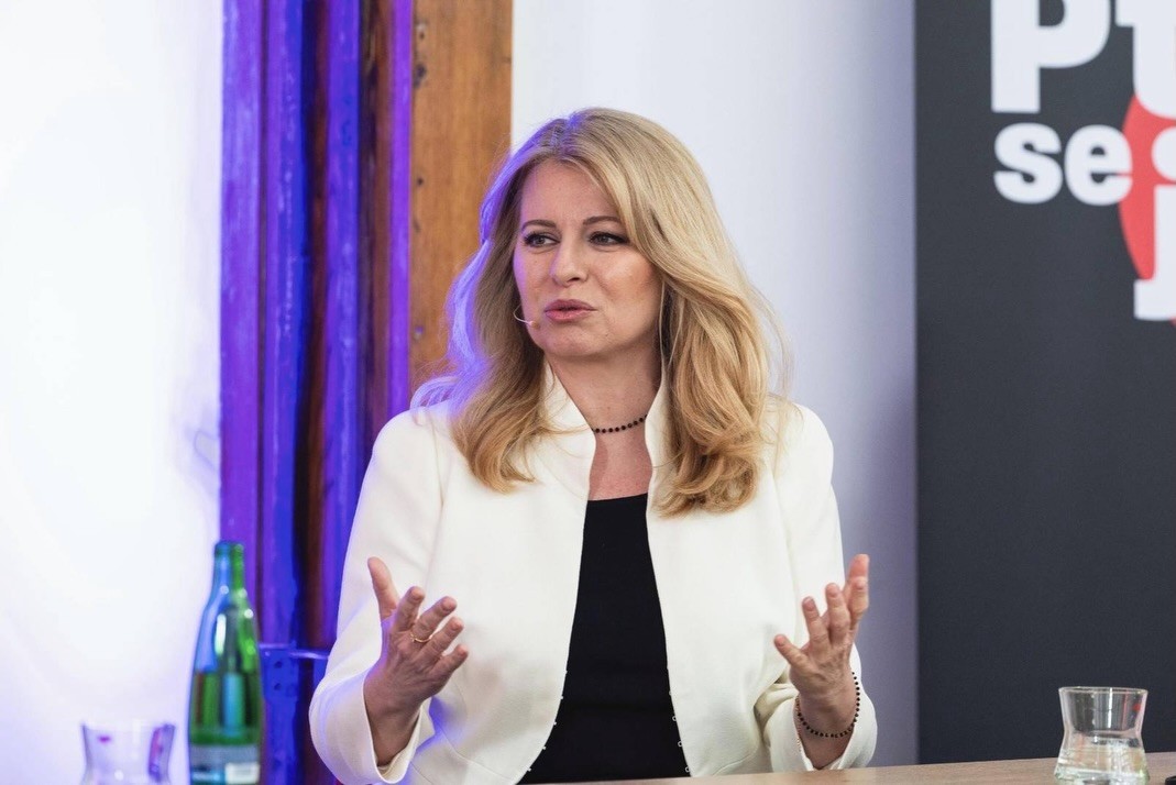 Bývalá prezidentka Zuzana Čaputová.