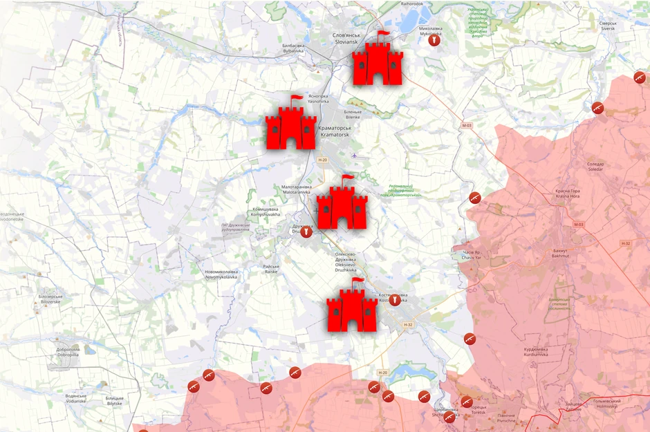 "Pojas-tvrđava" na istoku Ukrajine