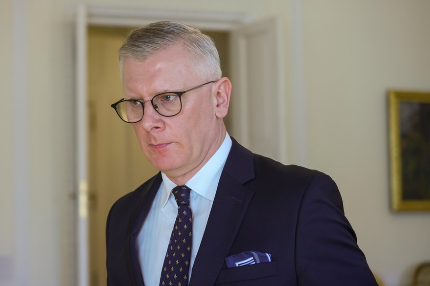 Szef Biura Bezpieczeństwa Wewnętrznego Sławomir Cenckiewicz