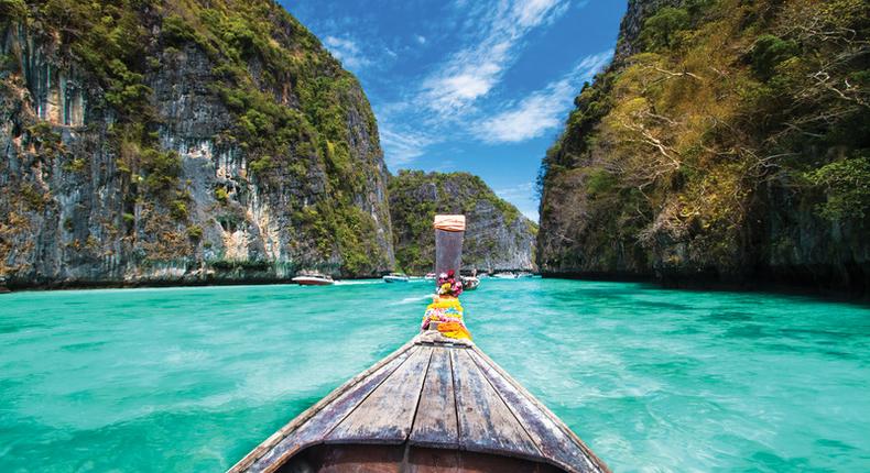 Boat ride in Thailand [Intrepid Travel]