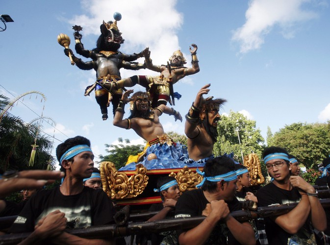 Obchody święta Nyepi, czyli dnia ciszy