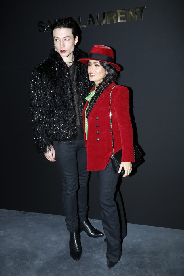 Salma Hayek i Ezra Miller