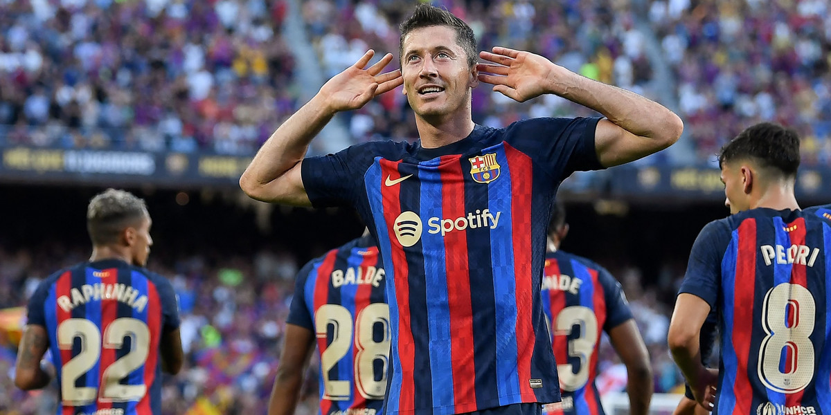 Robert Lewandowski, zawodnik FC Barcelona, został twarzą kampanii Lidla.