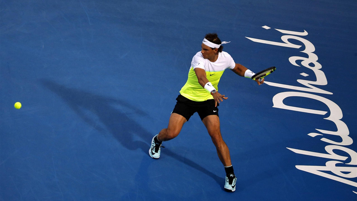 Hiszpan Rafael Nadal zmierzy się z Kanadyjczykiem Milosem Raoniciem w finale pokazowego turnieju tenisistów Mubadala World Tennis Championship rozgrywanego w Abu Zabi.