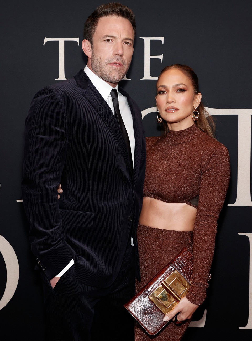     Ben Affleck y Jennifer Lopez en el estreno de The Last Duel