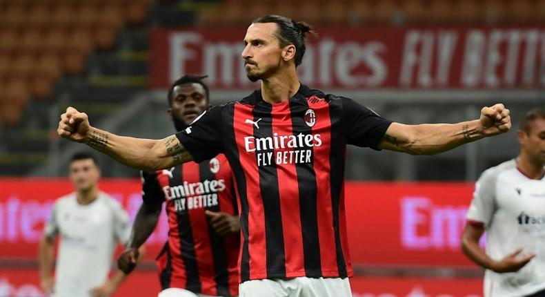 Another positive test for AC Milan's Zlatan Ibrahimovic makes him a doubt for the derby against Inter