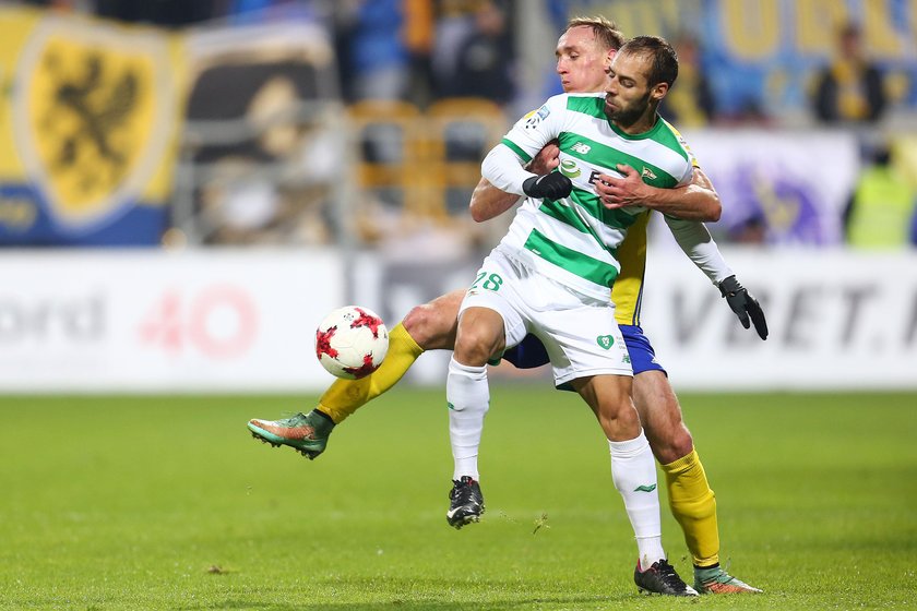 Pilka nozna. Ekstraklasa. Arka Gdynia - Lechia Gdansk. 03.11.2017