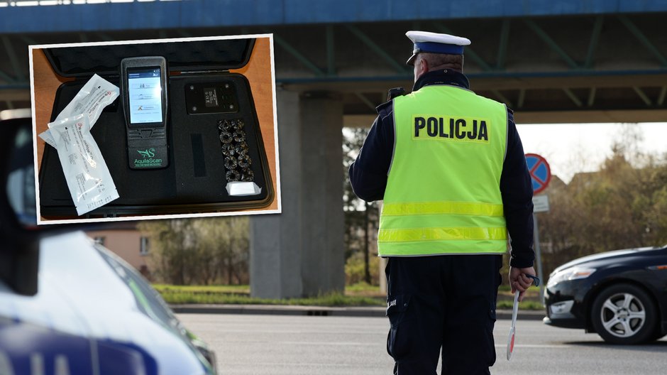 18-latek jechał odebrać siostrę ze studniówki. Stracił prawo jazdy, bo policyjny narkotest pokazał błędny wynik