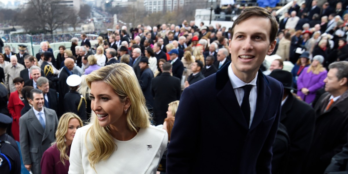 Ivanka Trump i jej mąż Jared Kushner pracują obecnie w Białym Domu