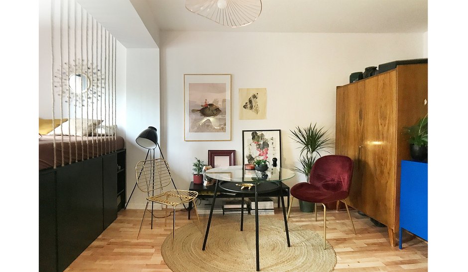 Apartament z łóżkiem-schowkiem