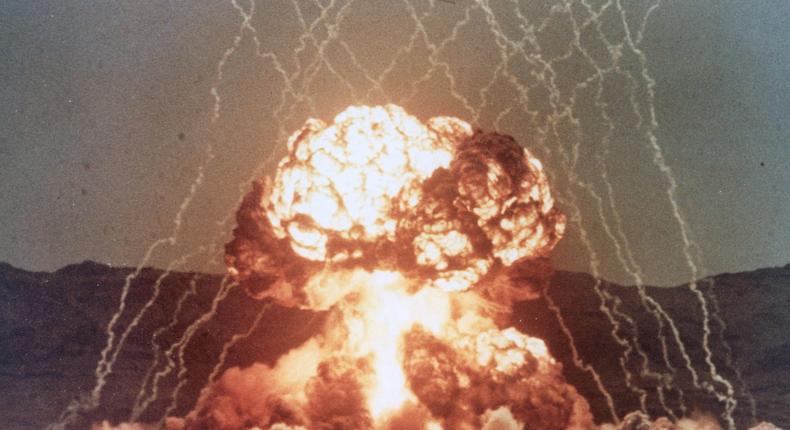 The Operation Teapot blast in 1955 is one of many tests that LLNL's newly released films show from never-before-seen angles.