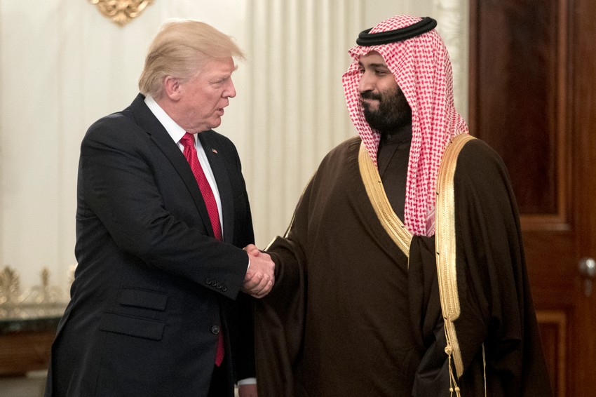 Muhamed bin Salman, Donald Tramp