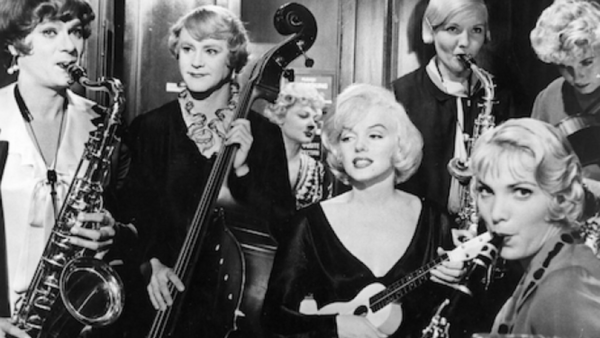 "Pół żartem, pół serio", USA, 1959. Reżyseria: Billy Wilder. W rolach głównych: Tony Curtis, Jack Lemmon, Marilyn Monroe, Joe E. Brown