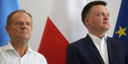Dobre wieści sondażowe dla Polski 2050 Szymona Hołowni. "Tusk nie jest teraz frontmanem"