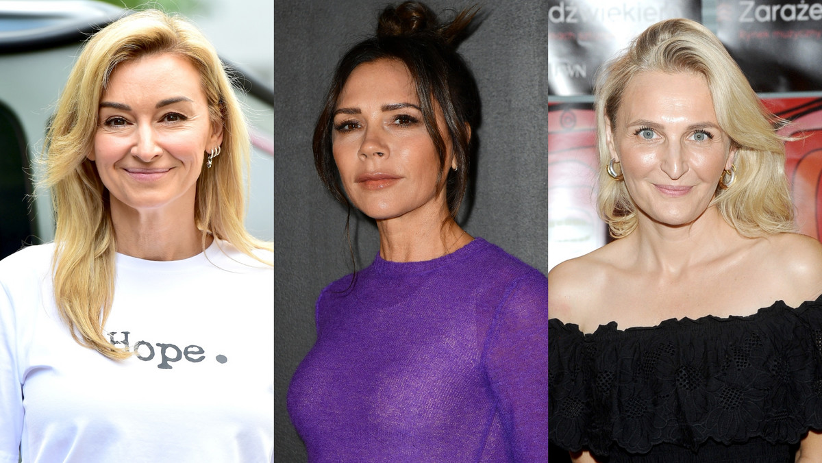 Martyna Wojciechowska, Victoria Beckham, Reni Jusis (Getty Images)