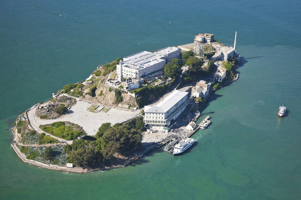 8. Więzienie Alcatraz, USA