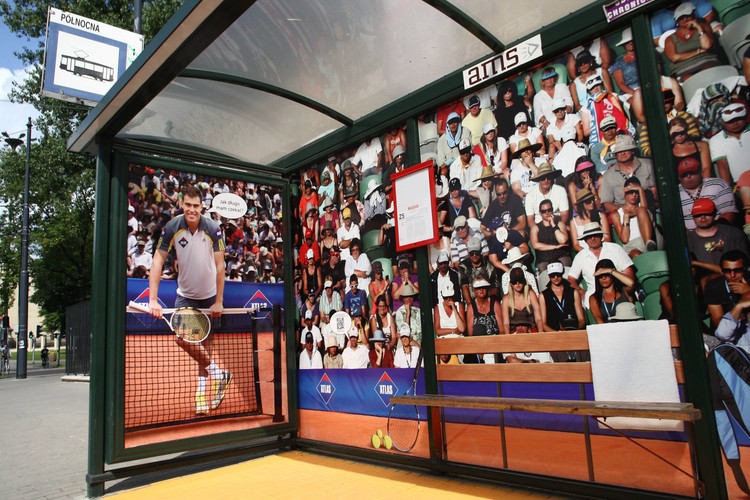 Jerzy Janowicz ma swój... przystanek tramwajowy