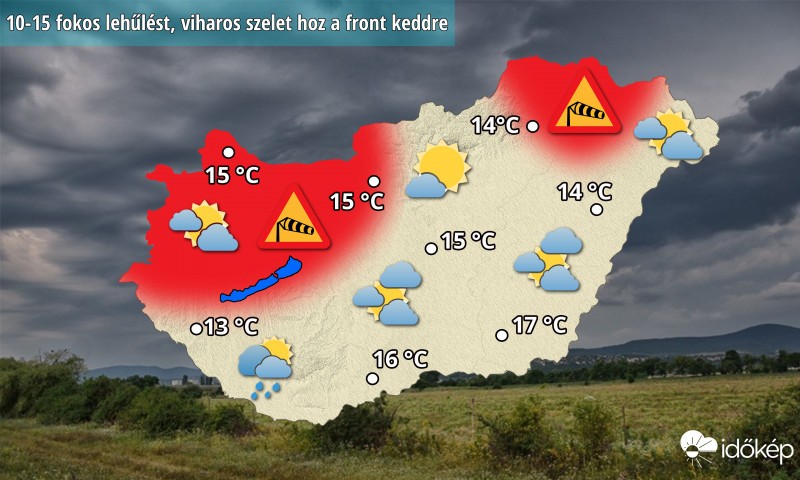 Durva lehűlés jöhet /Fotó: Időkép 