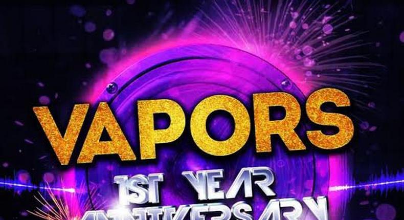 Vapors set to celebrate 1 year Anniversary