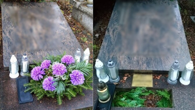 "Przeżyłam szok na grobie męża". Przykre odkrycie na cmentarzu