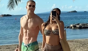 Aleksandar Radojičić sa devojkom