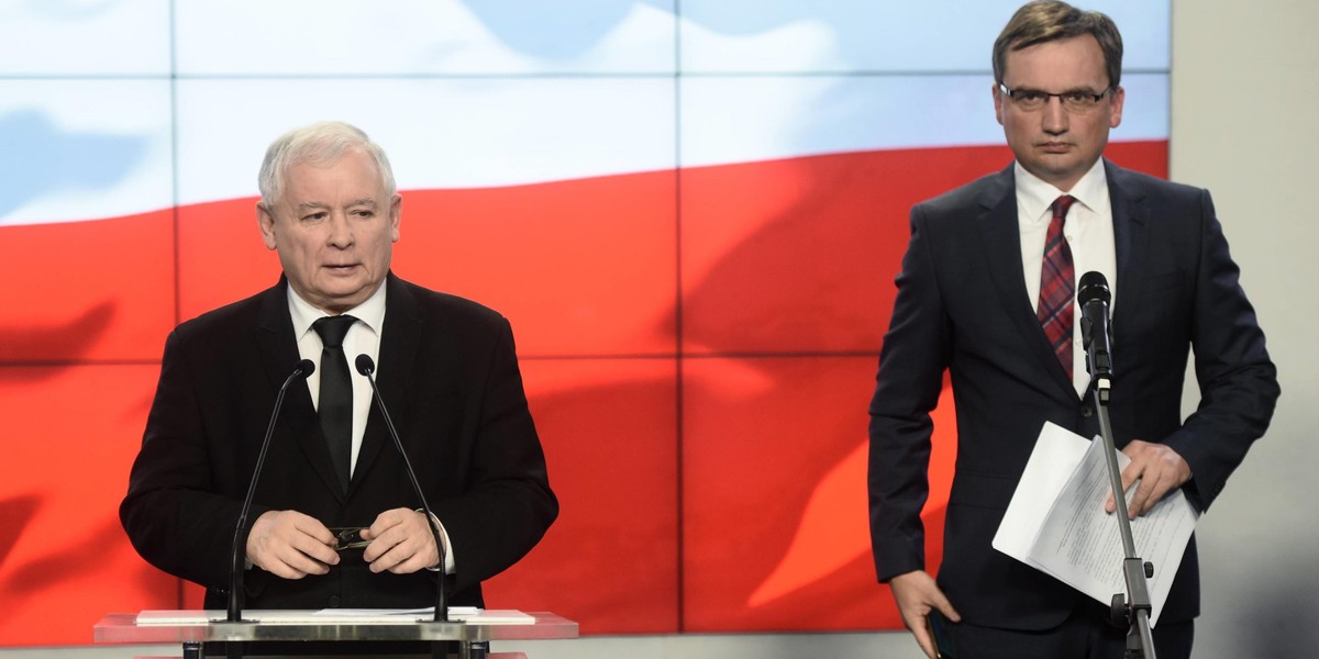 Jarosław Kaczyński i Zbigniew Ziobro