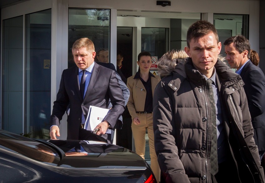 Robert Fico i Marija Troškova