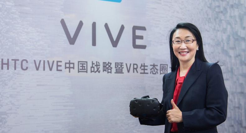 HTC CEO, Cher Wang