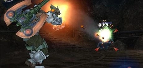Screen z gry "Rogue Galaxy"