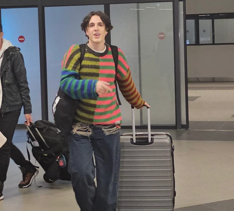 Luke Black po povratku u Srbiju nakon Evrovizije