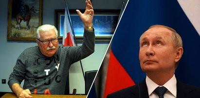 Wałęsa ostrzega Putina. "Nie możesz niszczyć mi Ukrainy, bo my ciebie zniszczymy"
