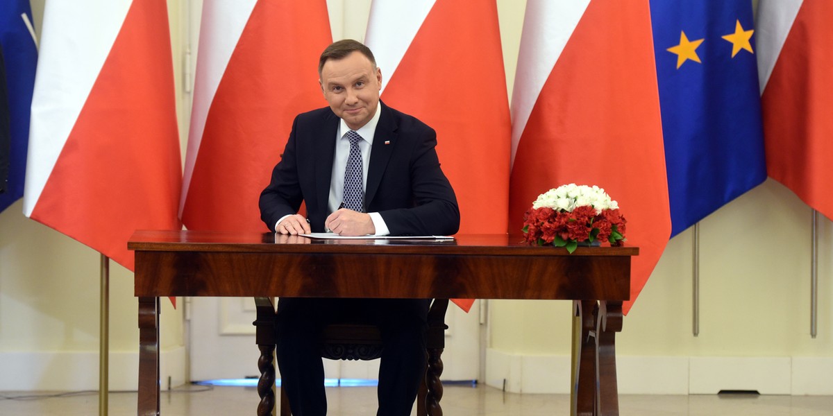 Prezydent Andrzej Duda