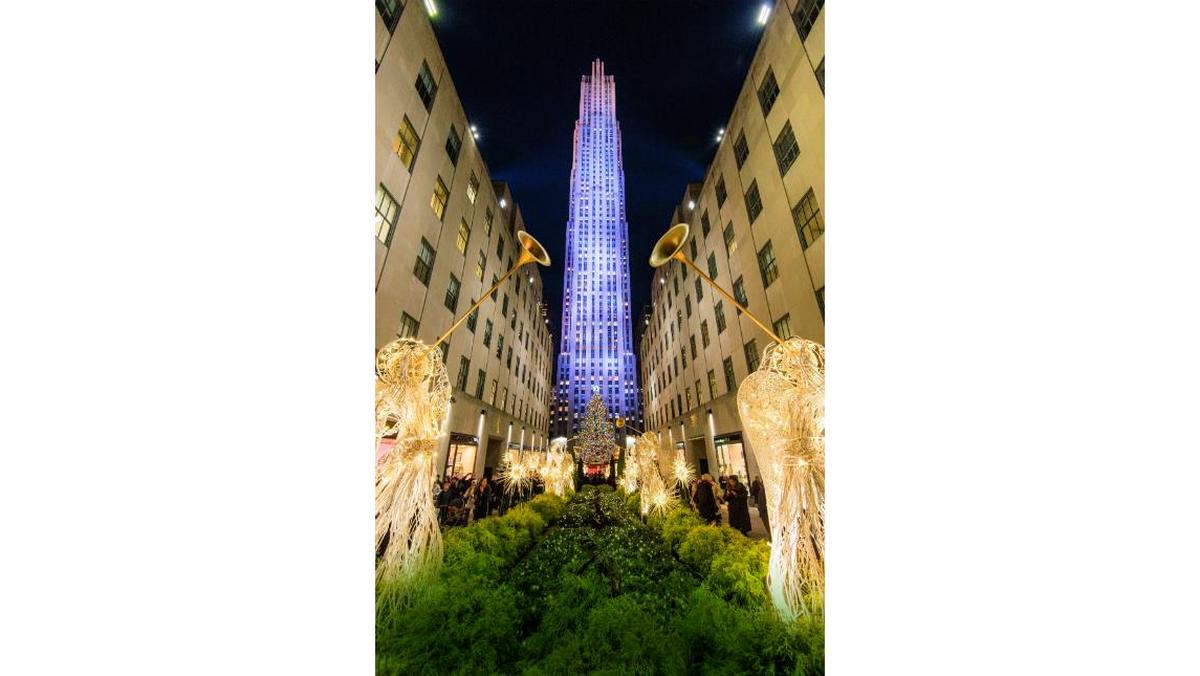 Christmas Angels at Rockefeller Center