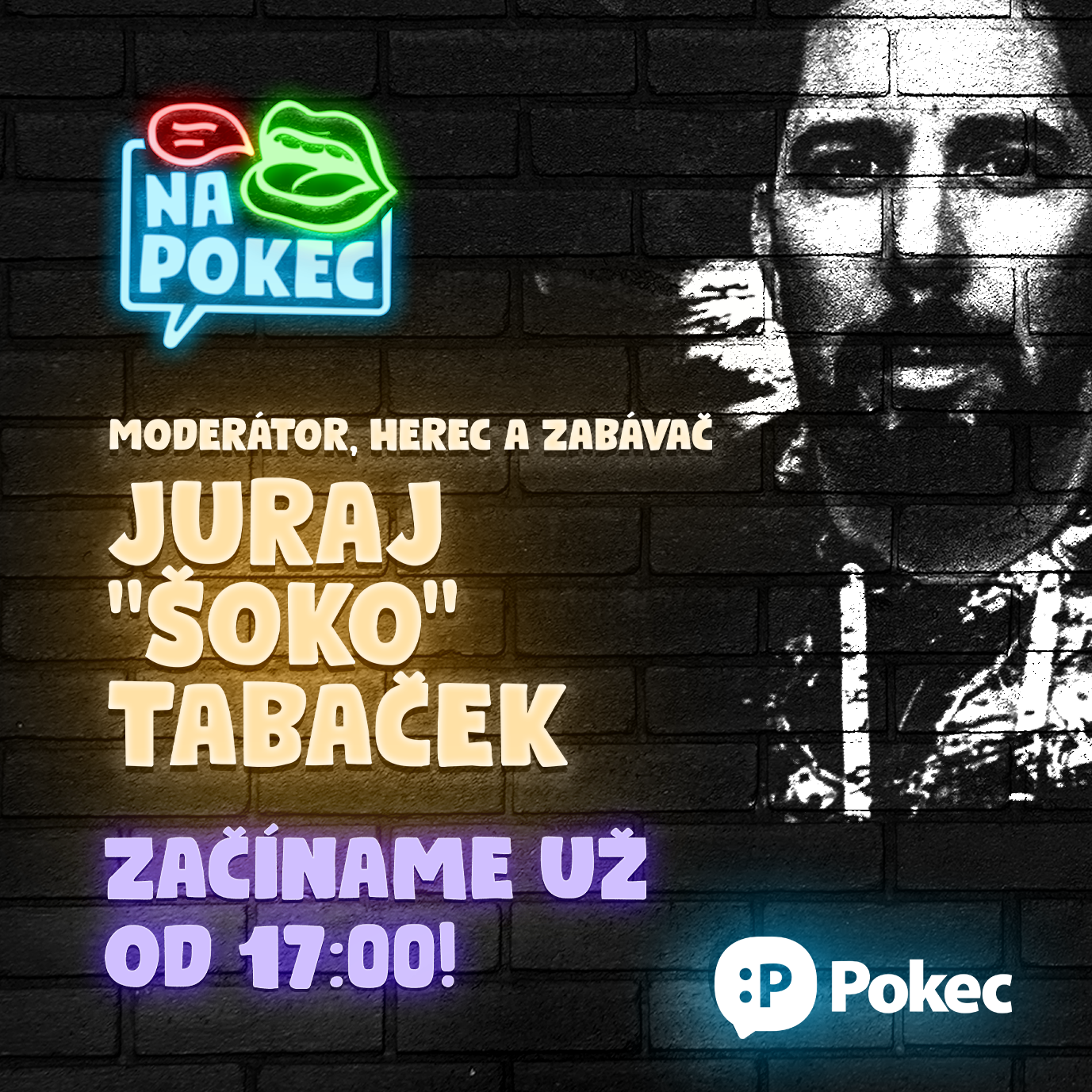 Pokecať so Šokom budete môcť vo štvrtok 8. septembra o 17:00 na Pokec.sk.