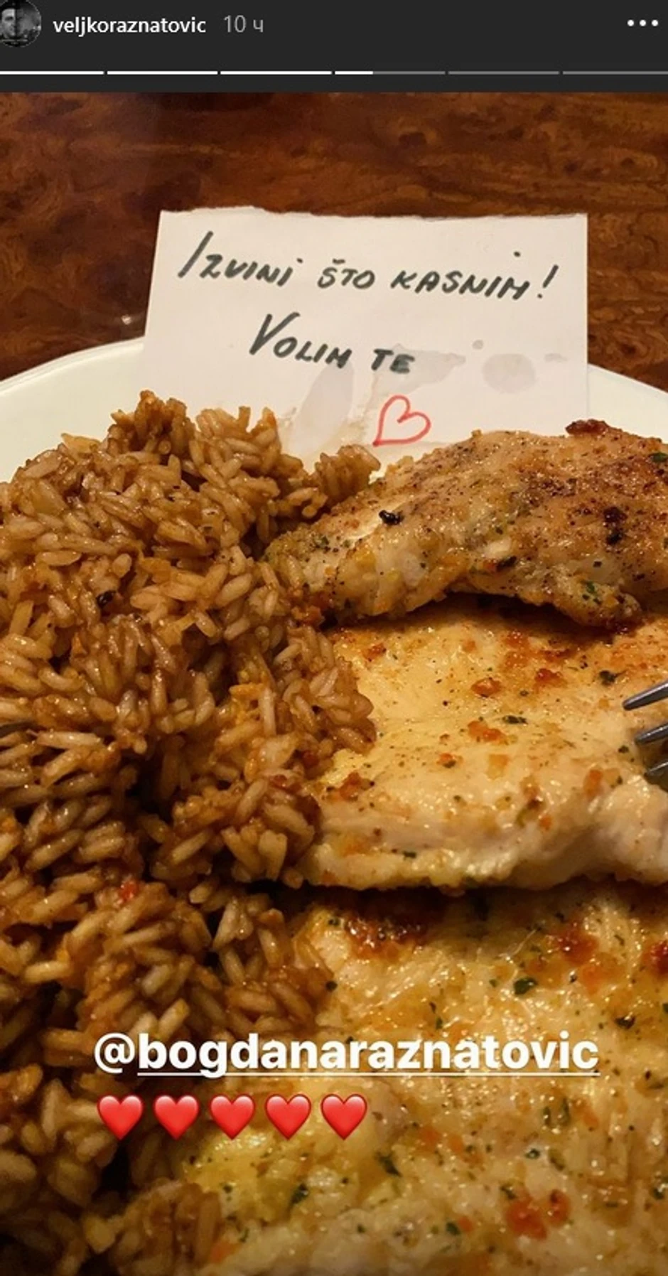 Veljko Ražnatović - objava 