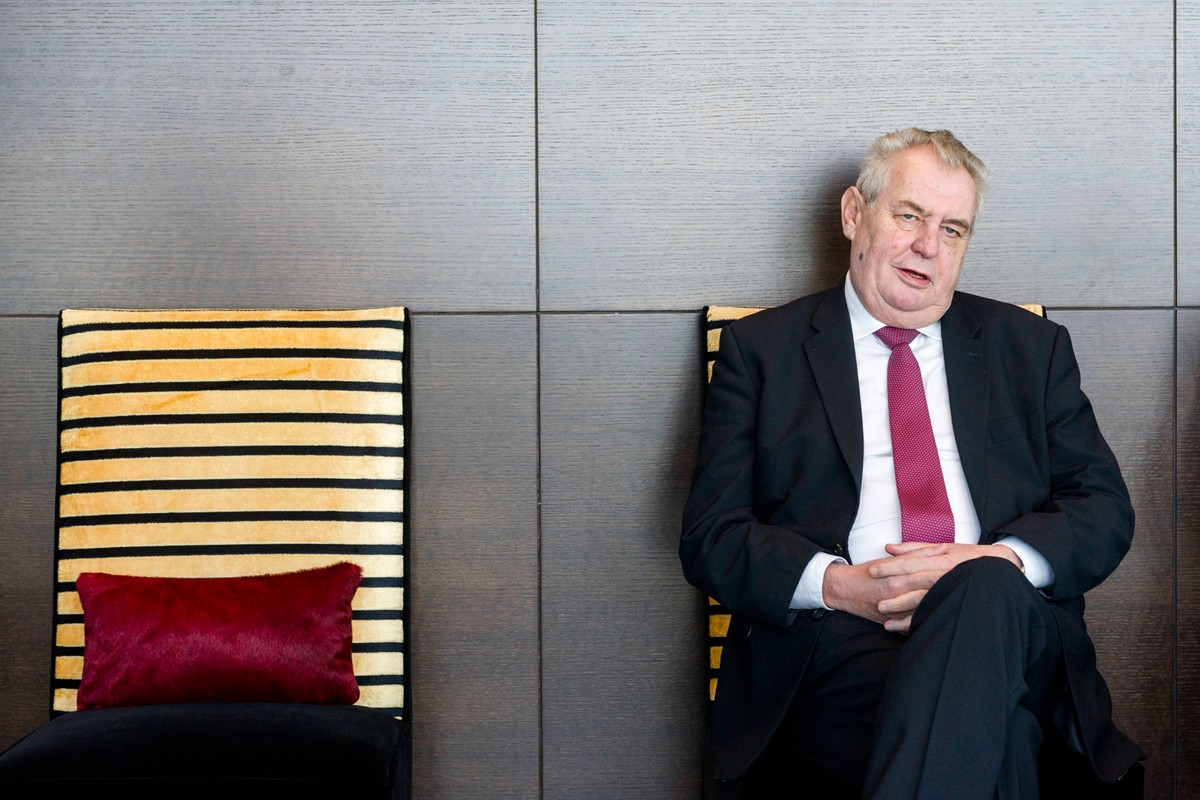 Milosz Zeman, prezydent Czech