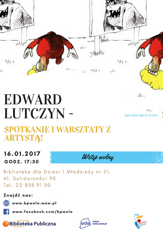 Edward Lutczyn - spotkanie i warsztaty z artystą