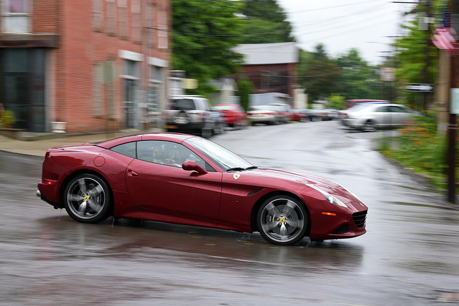 The California T is an elegant essay in automotive symmetry, with a long, finely shaped hood and flowing, dynamic lines that culminate in a taut rear end. Grace and power, in one package. Very Ferrari!