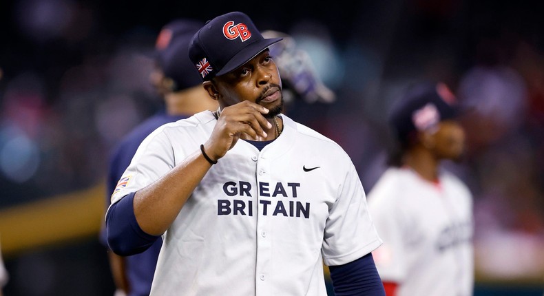 McKenzie Mills of Team Great Britain during the World Baseball Classic.Chris Coduto/Getty Images