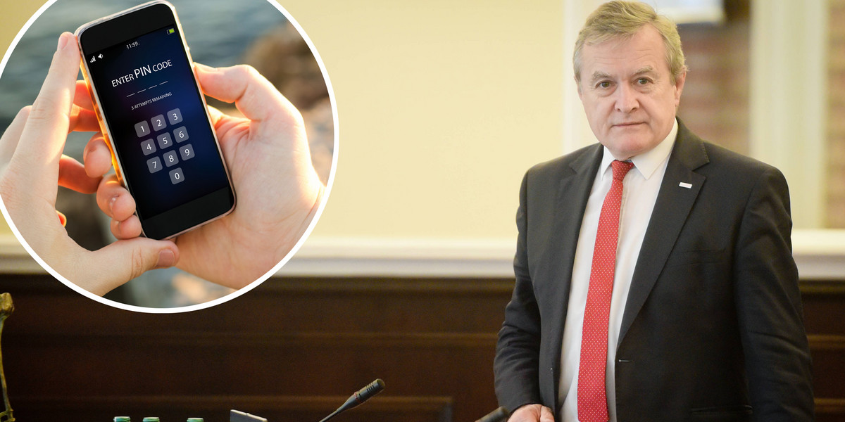 Minister Gliński mówi, że opłata reprograficzna nie obejmie smartfonów.