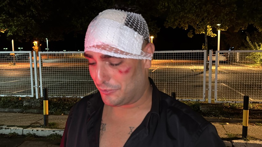 Darko Lazić posle nesreće