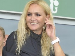 Tak Monika Olejnik wygląda bez wsparcia telewizyjnych stylistów