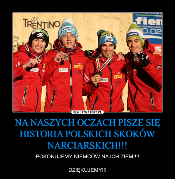 PŚ w Willingen: Polacy najlepsi w konkursie drużynowym. Memy po triumfie Biało-Czerwonych