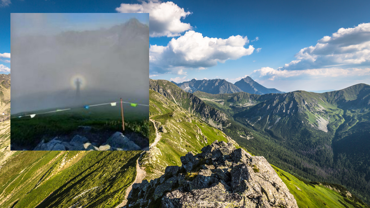 Turysta sfotografował w Tatrach  widmo Brockenu. Wiąże się z nim przesąd