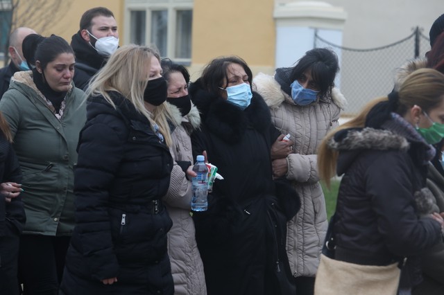 Darko Lazić, sahrana oca Milana 