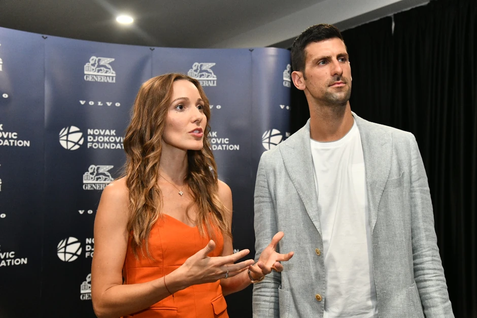 Jelena i Novak Đoković 