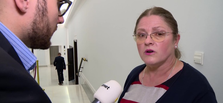 Krystyna Pawłowicz do reportera Onetu: po wakacjach zabierzemy się za was!