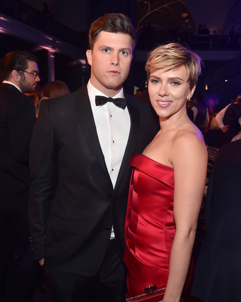 Scarlett Johansson i Colin Jost